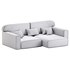 Corner sofa Vienna Bucle White - Thumbnail 16