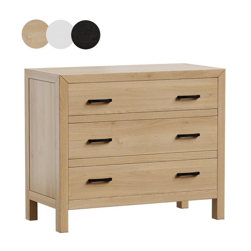 Linwood 3-Drawer Dresser Image 1