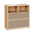 Penny Gene Plywood Latte Chest of Drawers - Thumbnail 1