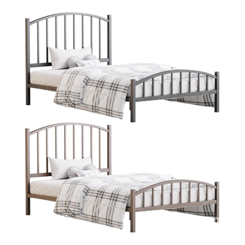 Rest Haven Hartford Metal Queen Platform Bed Image 1