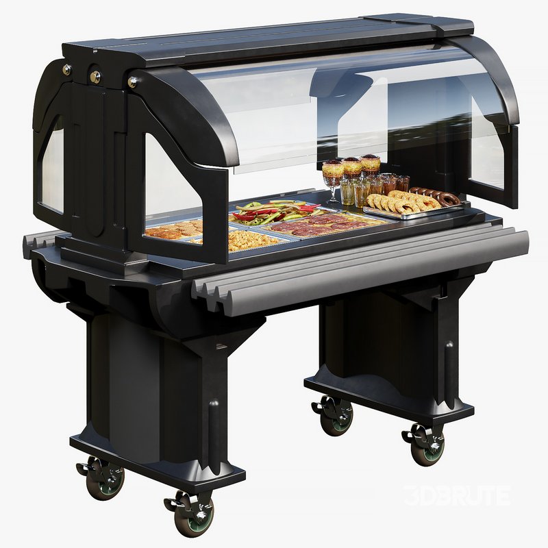 Cambro Versa Food Service Table Image 1