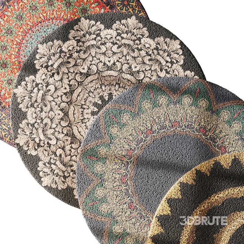 round carpet 7 Image 4