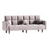 Modern 4-Seat Convertible Sofa - Thumbnail 2