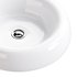 Bathroom Vessel Sink White Porcelain Tranquility - Thumbnail 2