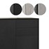 HOMCOM High Gloss Buffet Black - Thumbnail 3