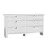 Modern Farmhouse 6-Drawer Dresser - Thumbnail 2