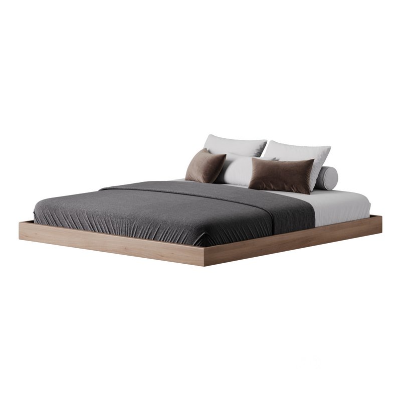Espresso Platform Bed Image 2