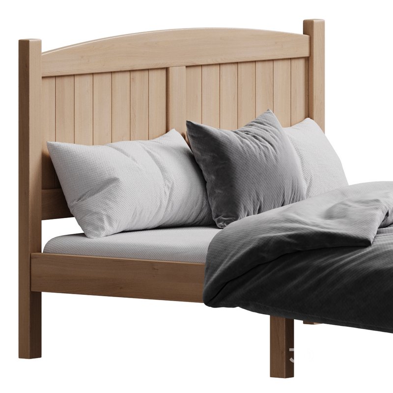 kids bed Zimtown Full Bed Frame Image 3