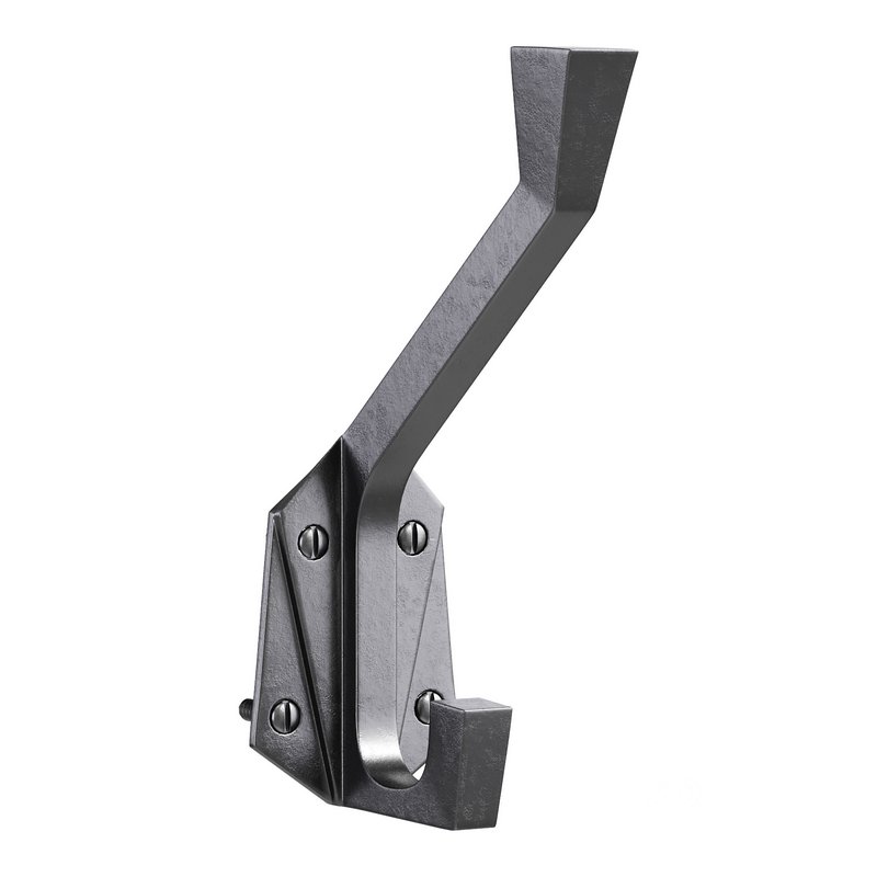 Renovator Supply Heavy Duty Coat Hooks Double Hook Coat Hanger Image 3