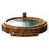 circular wooden pool - Thumbnail 2