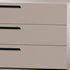 Kimball Chest of Drawers-3 White Wood Latte - Thumbnail 3