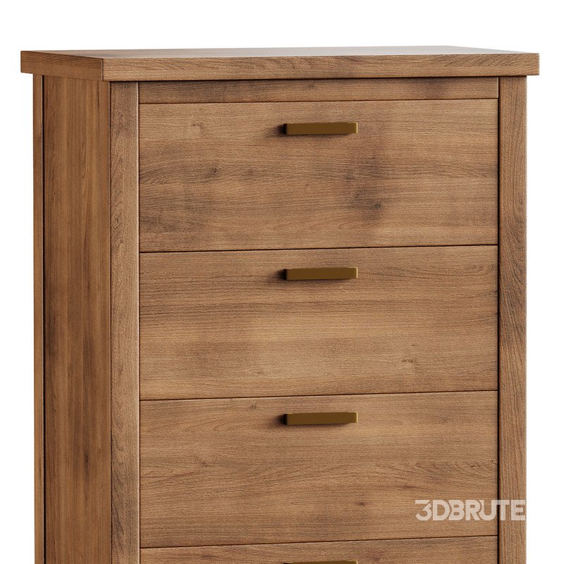 Reed 4-Drawer Dresser Image 3