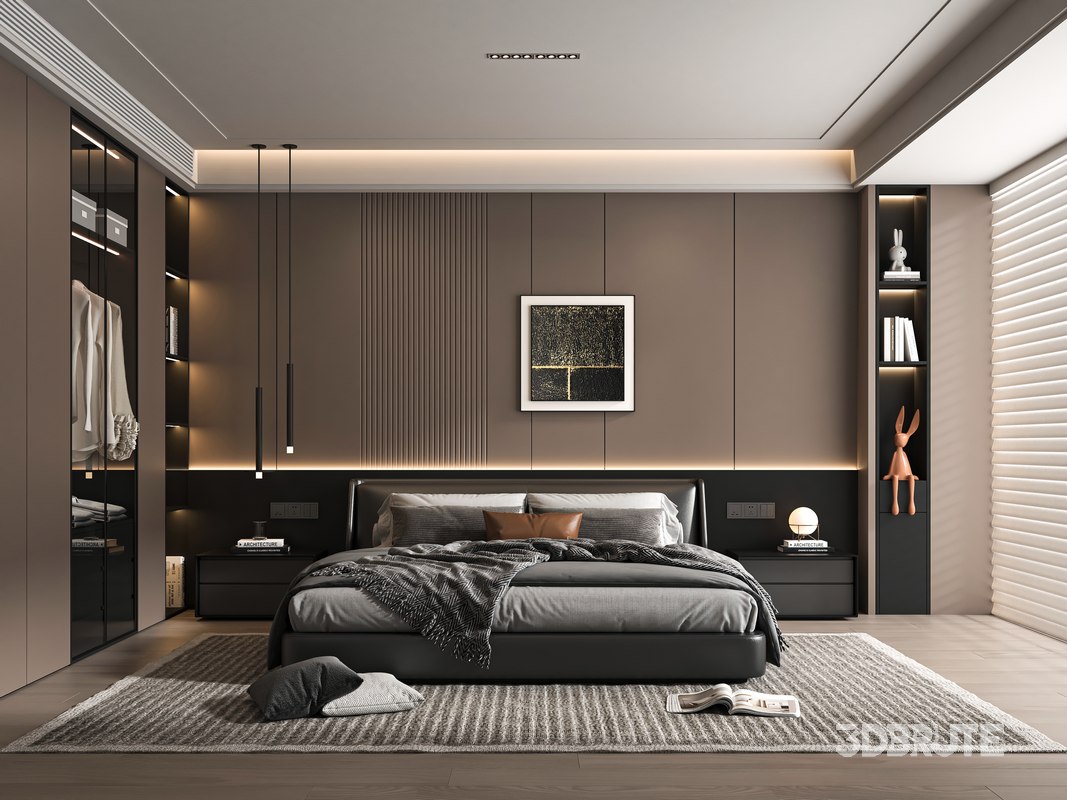 Modern bedroom Image 1