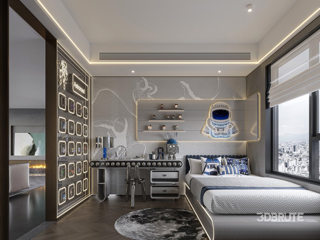 Modern bedroom Image 1