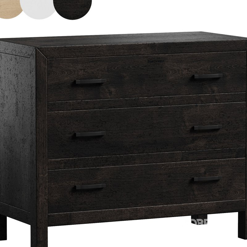 Linwood 3-Drawer Dresser Image 2