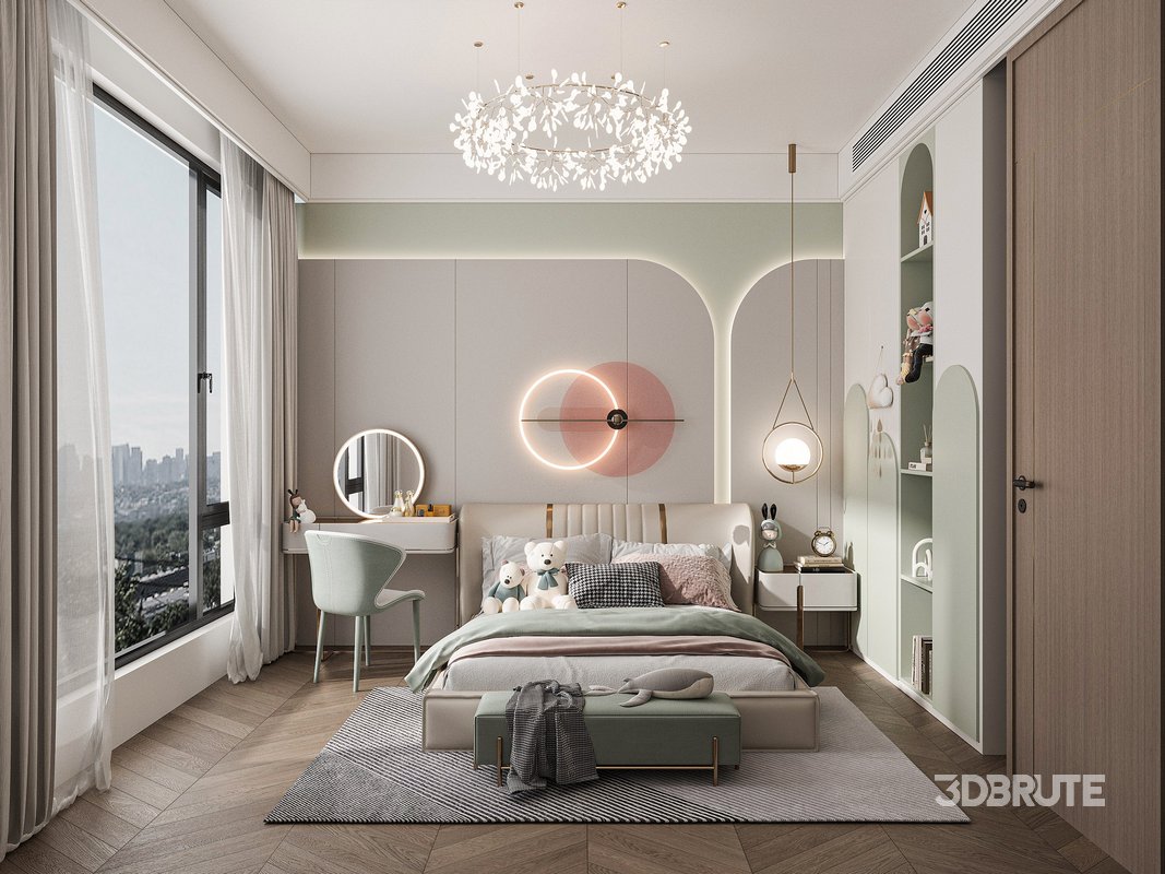Modern bedroom Image 1
