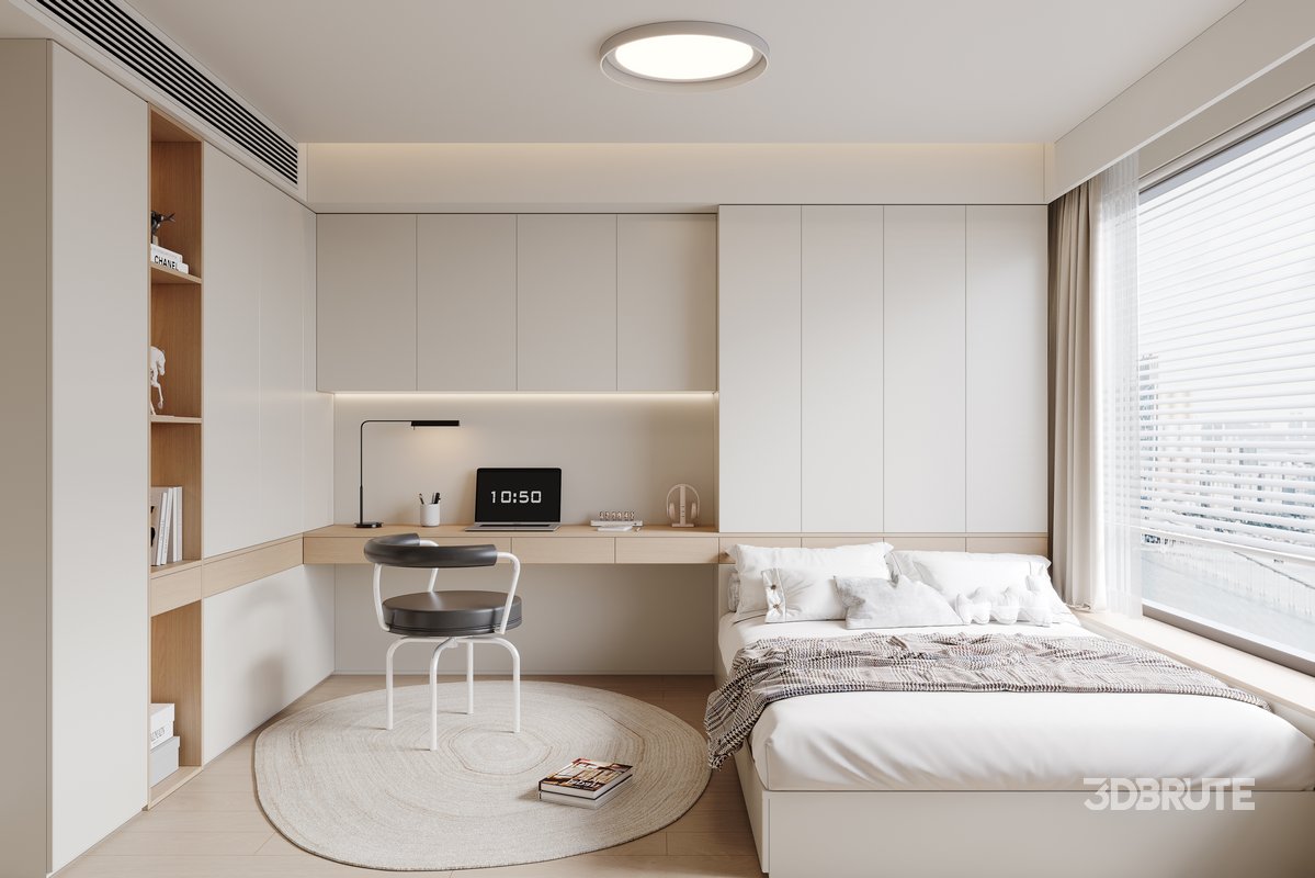 Modern bedroom Image 1