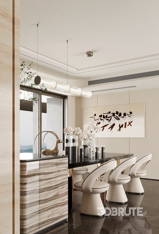 Modern dining room Image 1