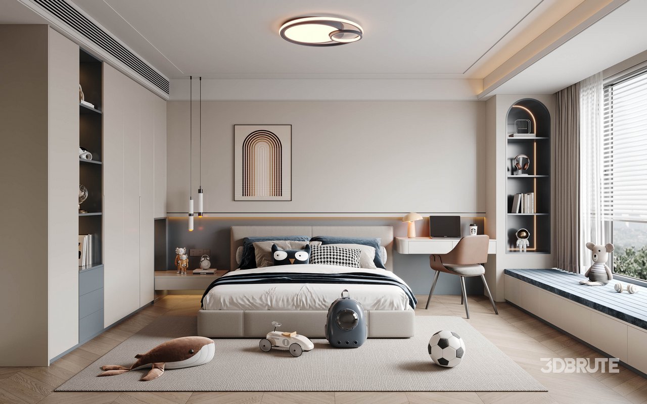 Modern bedroom Image 1