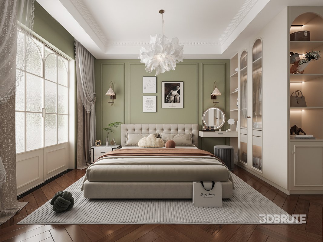 Modern bedroom Image 1