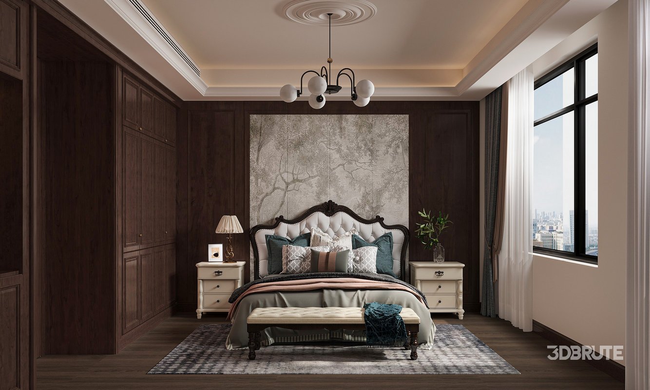 Modern bedroom Image 1