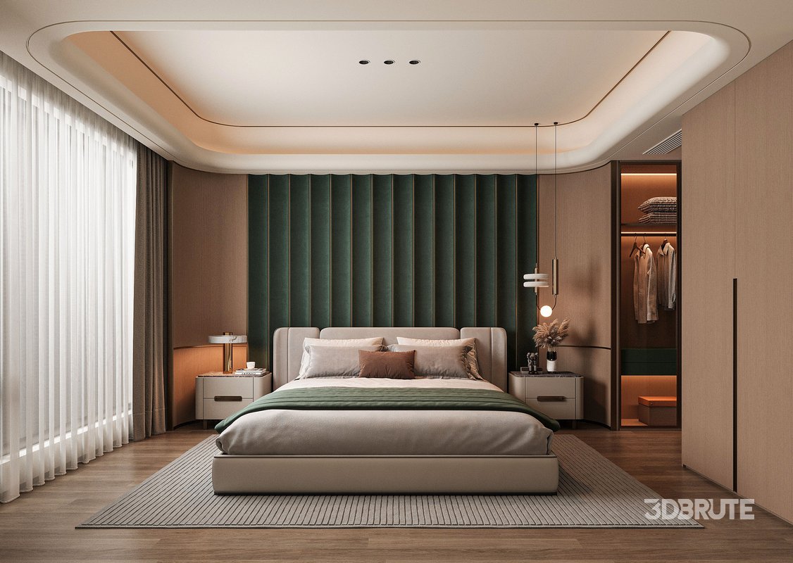 Modern bedroom Image 1