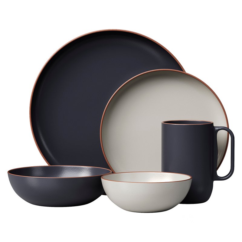 Miller Full Dinnerware Set Image 2