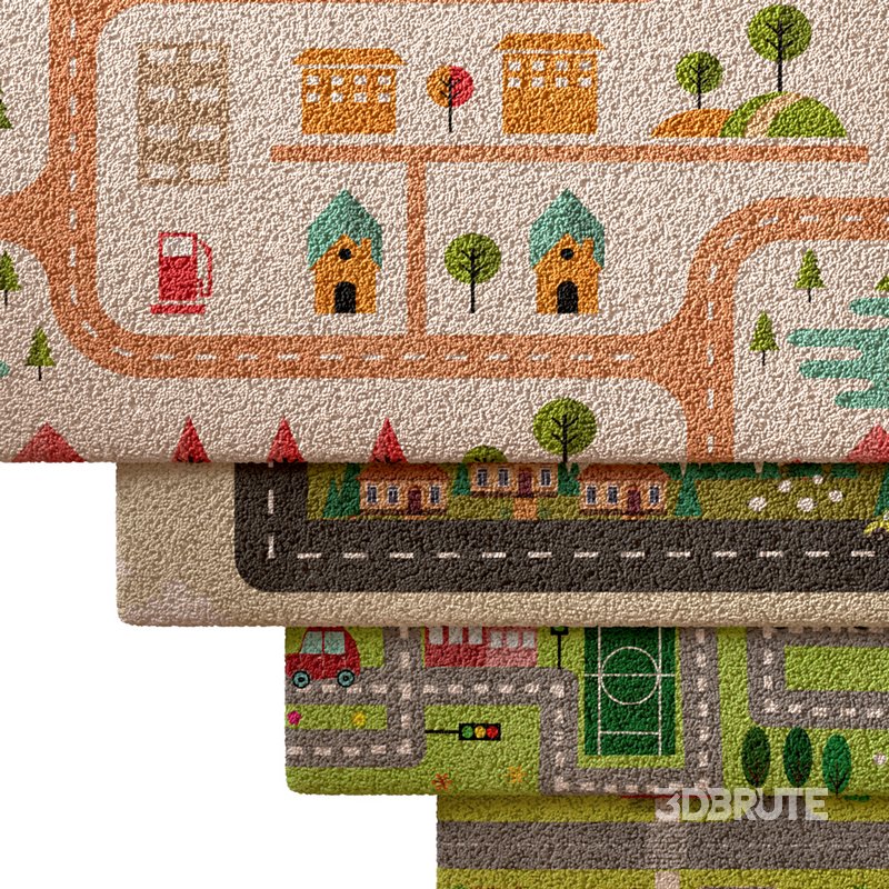 Kids carpet set 3 Image 3