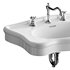 Bathroom Console Sink Deluxe Counter Top White Vitreous China - Thumbnail 3