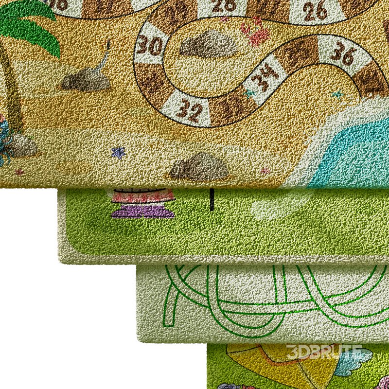 Kids carpet set 9 Image 2