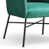Aurelie Tub Chair in Emerald Green Velvet - Thumbnail 2