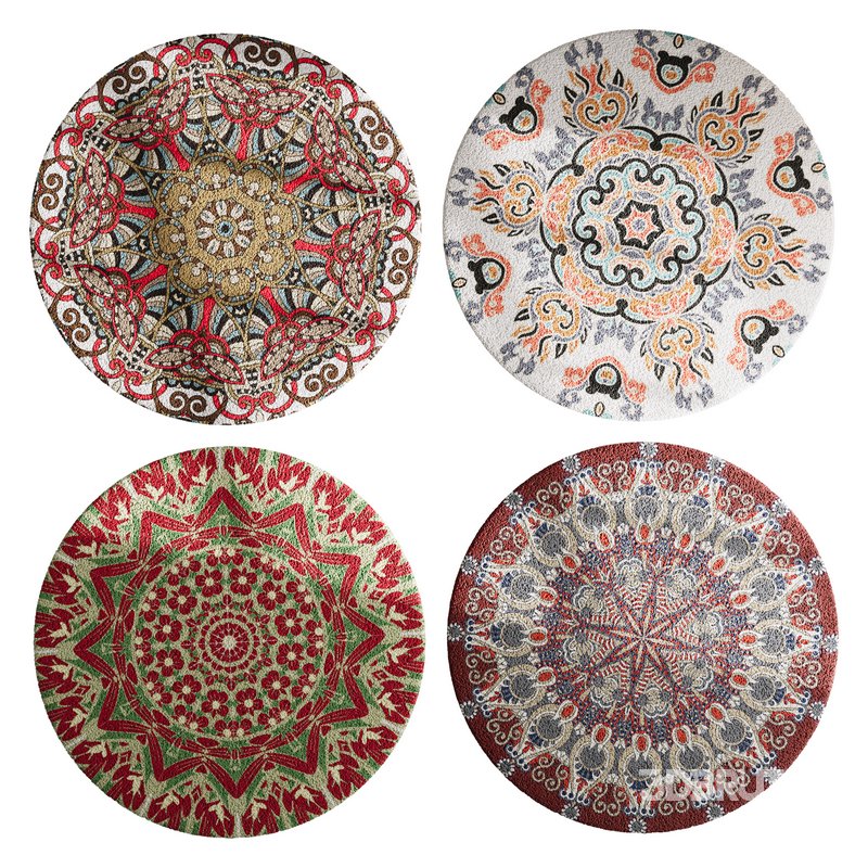 Round carpet 32 Image 4