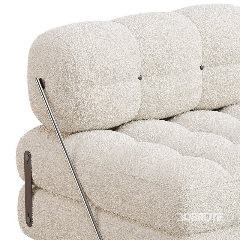 TALIA BOUCLE LOUNGE CHAIR Image 3