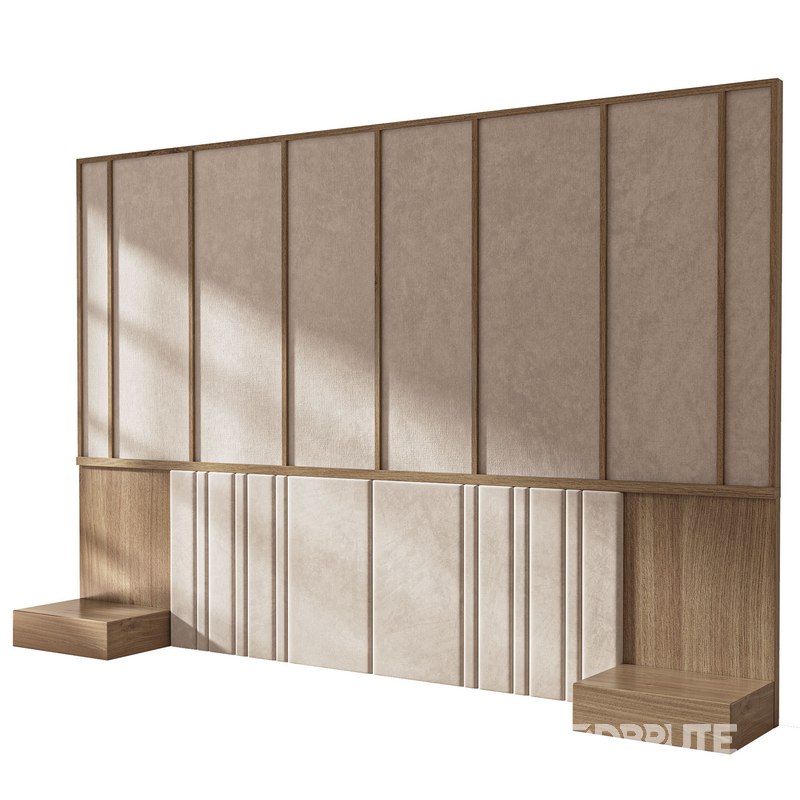 Decorative wall panel composition bedroom set 5 Image 2