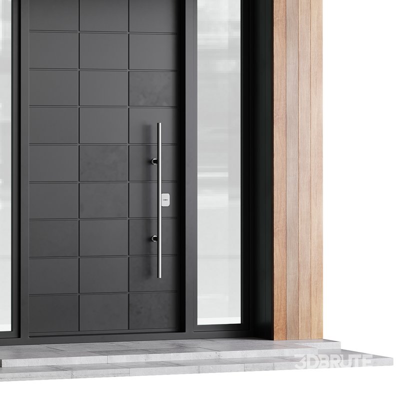 Modern entrance door 02 Image 4