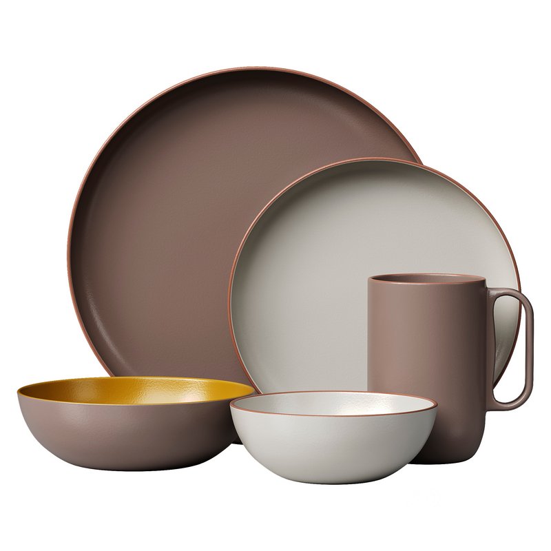Miller Full Dinnerware Set Image 3