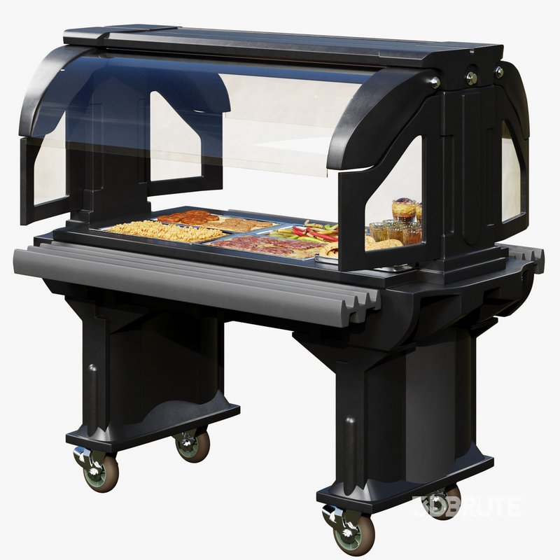 Cambro Versa Food Service Table Image 4