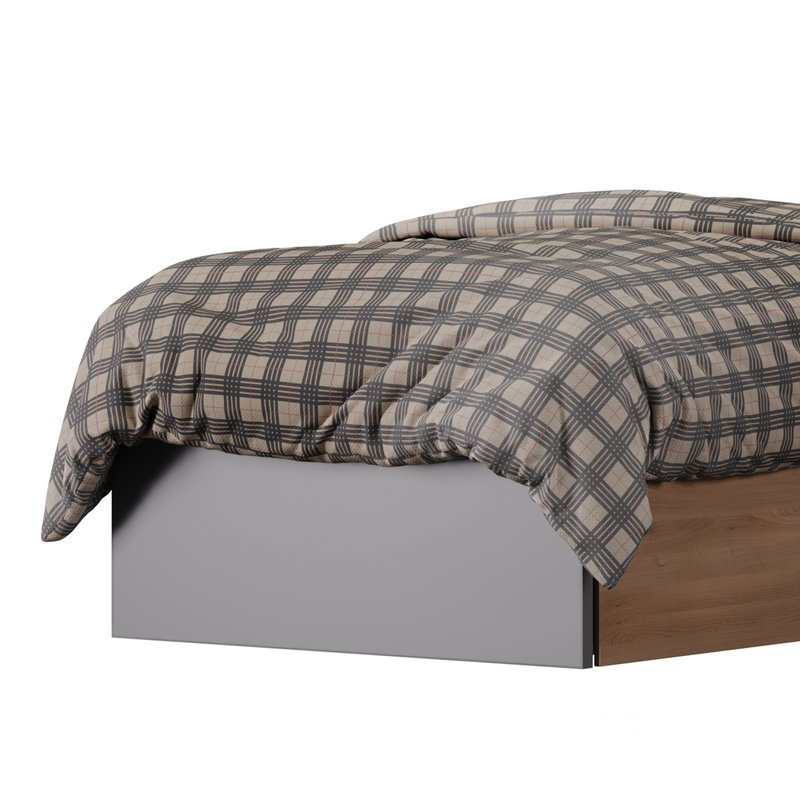 Penny Bed 2 90 White Plywood Image 2