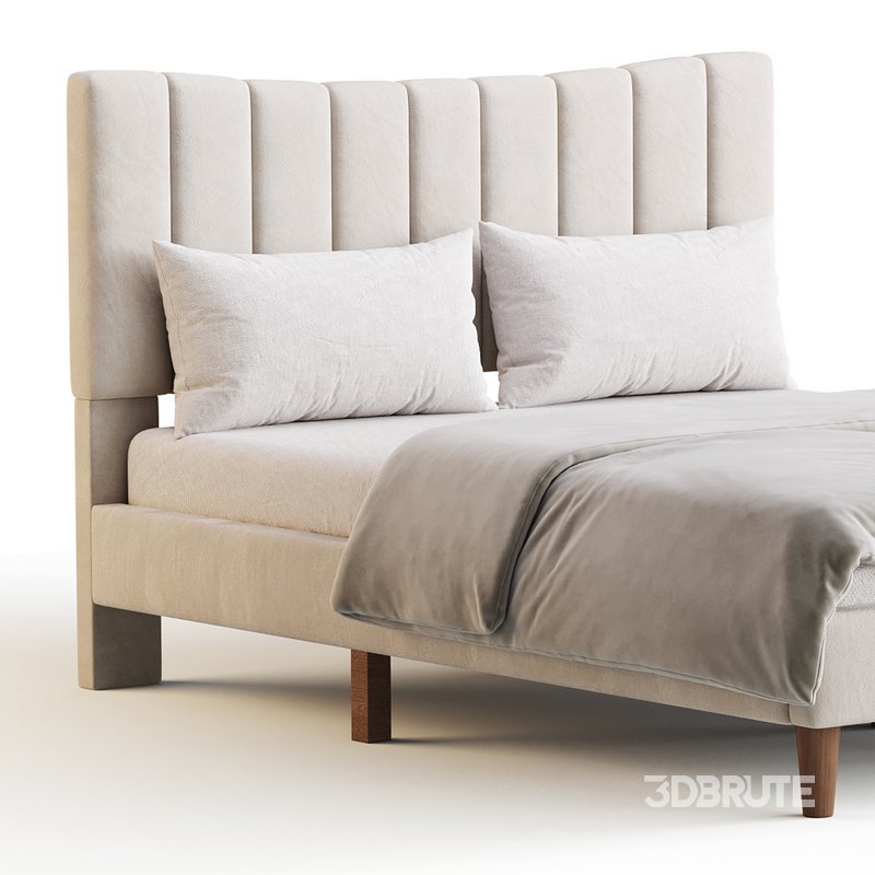 Aukfa Queen Upholstered Bed Image 3