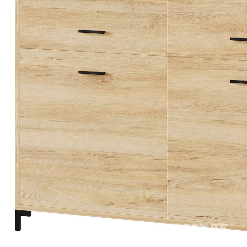 Cleveland-2 Wood White Cabinet Image 2