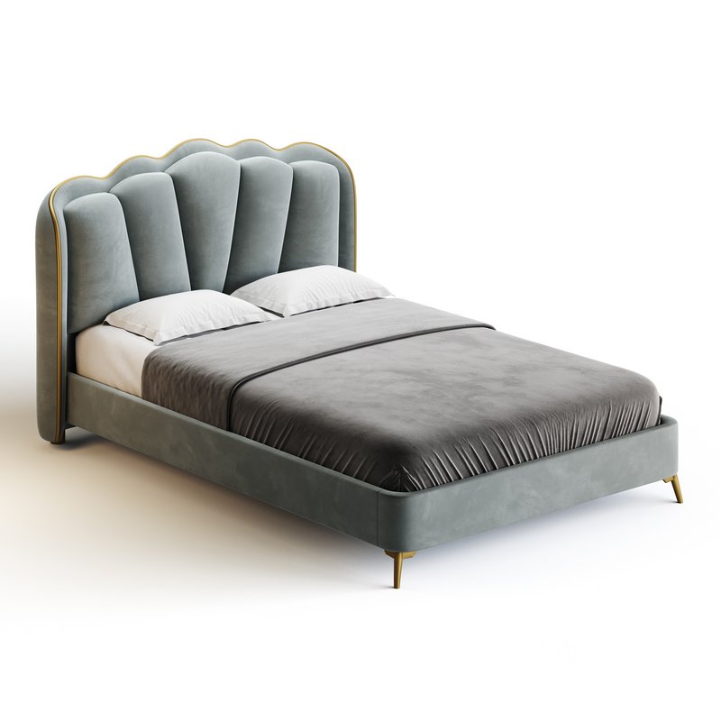 Living Room Use Sponge Padded Platform Bed Image 5