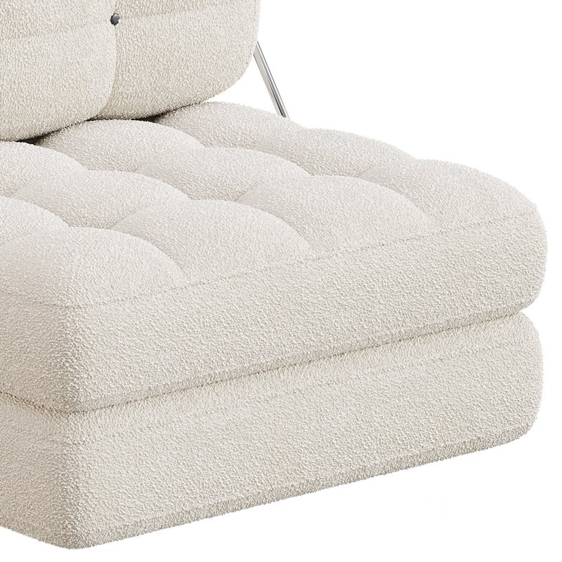 TALIA BOUCLE LOUNGE CHAIR Image 4