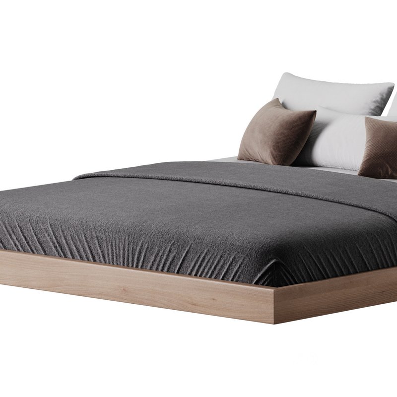 Espresso Platform Bed Image 4