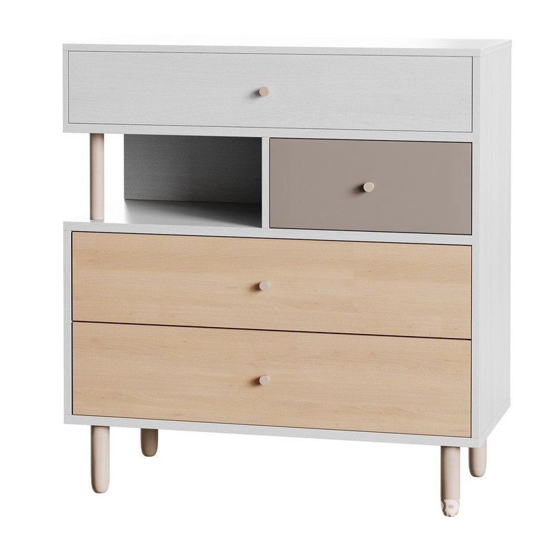 Deakins Chest of Drawers 1 Gene Latte Plywood Image 3