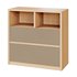 Penny Gene Plywood Latte Chest of Drawers - Thumbnail 9
