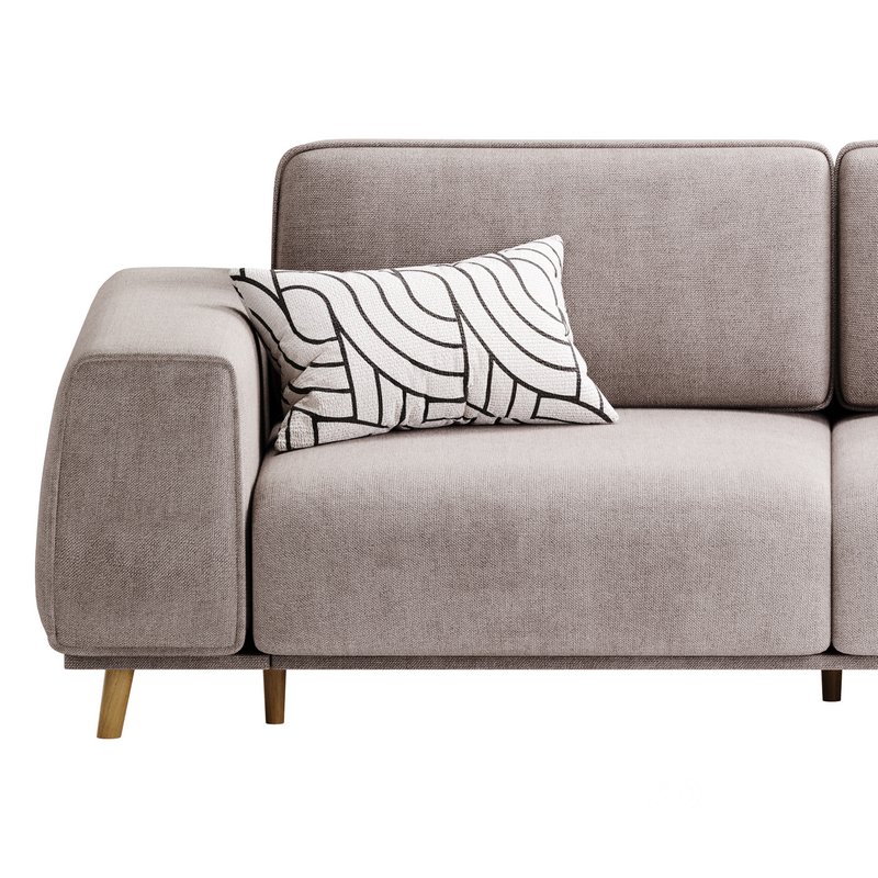 Sofa Laronso Soft Latte Image 4