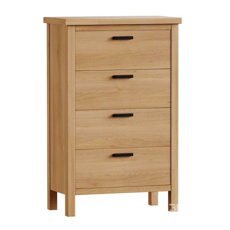 Reed 4-Drawer Dresser Image 4