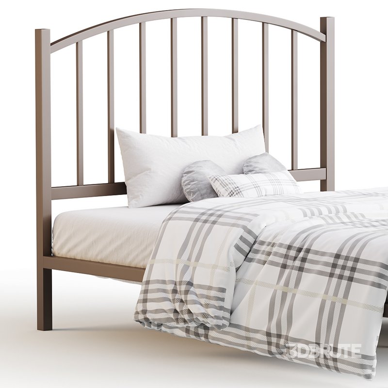 Rest Haven Hartford Metal Queen Platform Bed Image 4