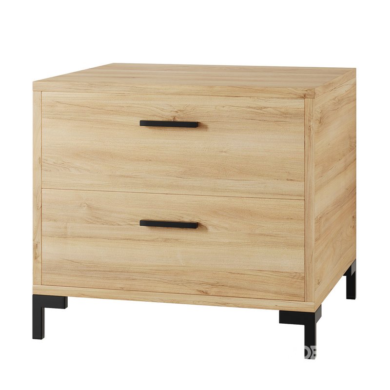 Bedside table Cleveland Wood Image 5