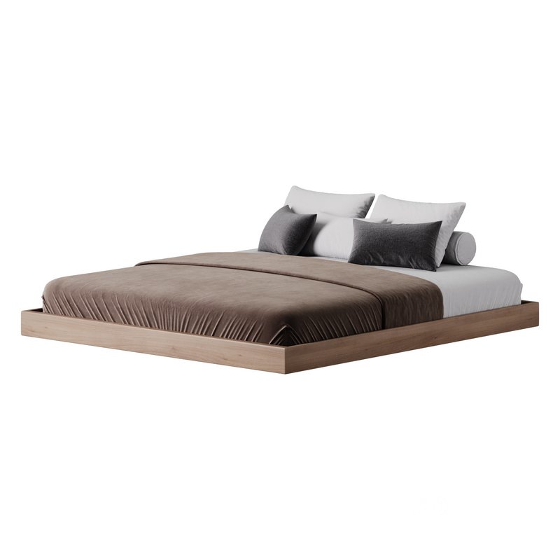 Espresso Platform Bed Image 5